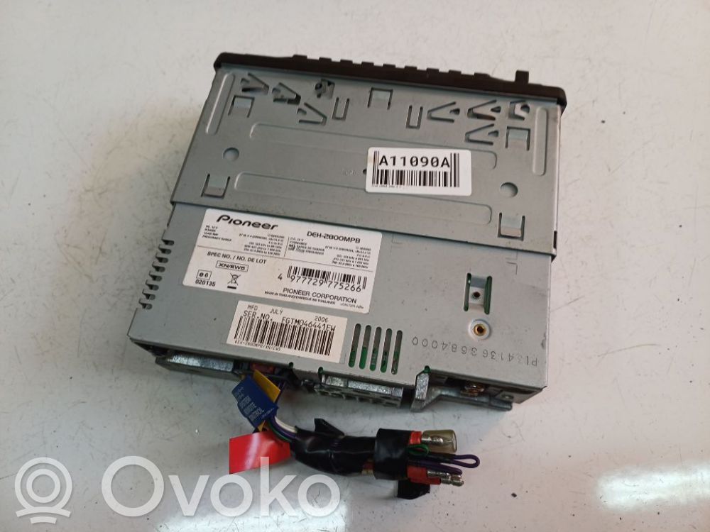 Panel / Radioodtwarzacz CD/DVD/GPS   DEH2800MPB,020135,CAL7261AN,DEH2800MPB,XNEW5