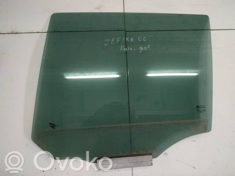 Opel Zafira B Vetro del finestrino della portiera posteriore