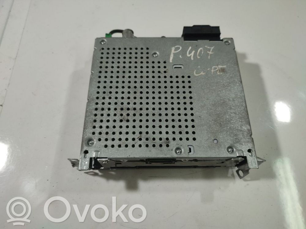 Peugeot 407 Panel / Radioodtwarzacz CD/DVD/GPS 