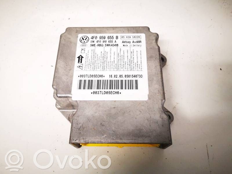 Unitate/modul de comandă airbaguri   4F0959655B,4F0910655A,4F0910655A,4F0959655B,5WK43416