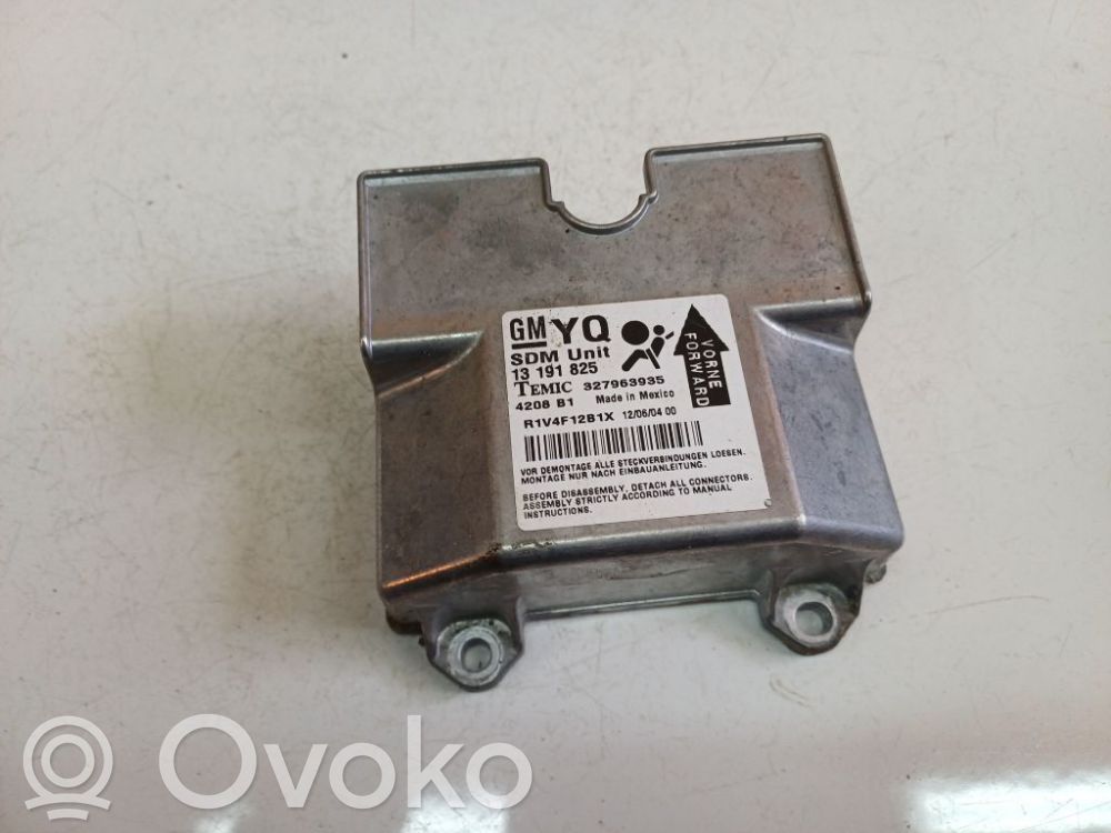 Unidad de control/módulo del Airbag   13191825,13191825,327963935,4208B1,R1V4F12B1X