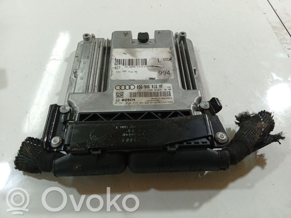 Audi A6 S6 C6 4F Unitate/modul de control motor 