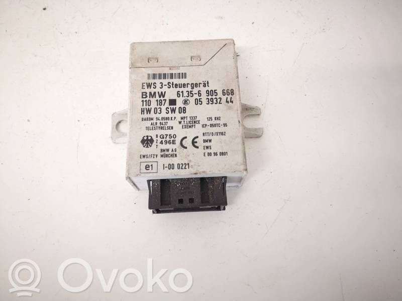 BMW 3 E46 Centralina/modulo immobilizzatore 
