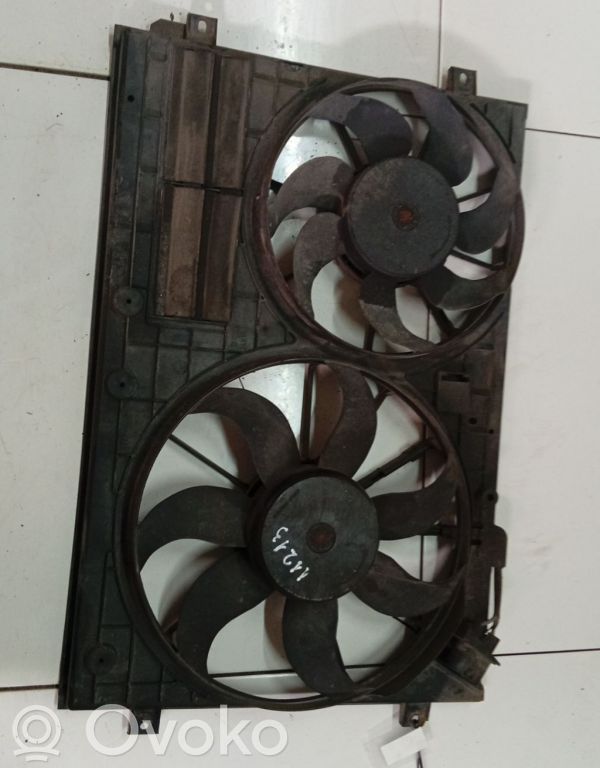 Volkswagen PASSAT B6 Convogliatore ventilatore raffreddamento del radiatore