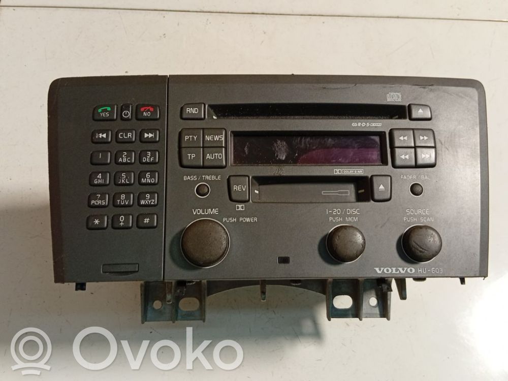 Volvo S60 Unità principale autoradio/CD/DVD/GPS 