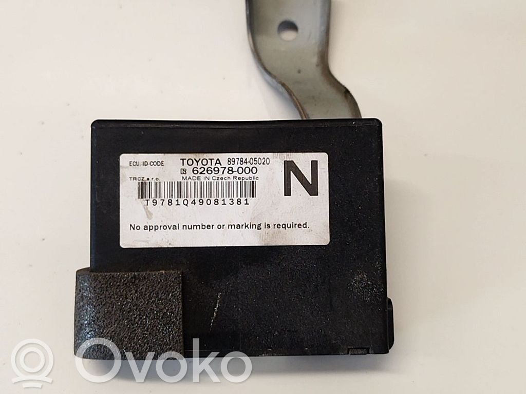 Toyota Avensis T270 Unitate/modul comandă imobilizator