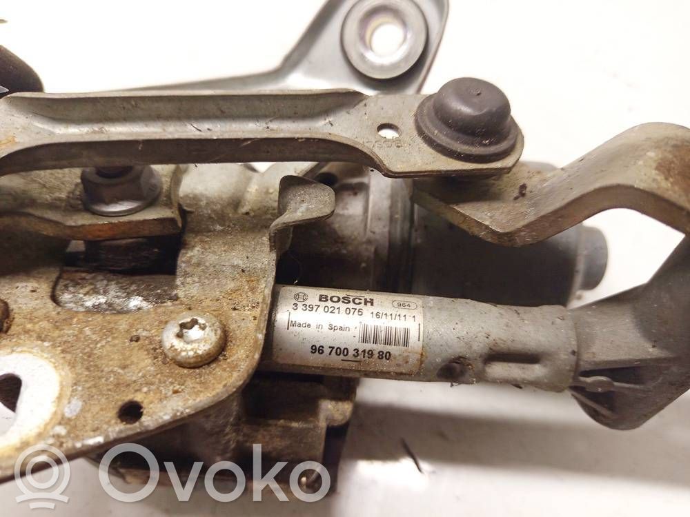Peugeot 407 Tiranti e motorino del tergicristallo anteriore