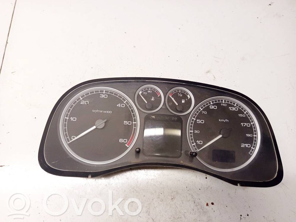 Peugeot 307 Vitezometru (grup de instrumente) 