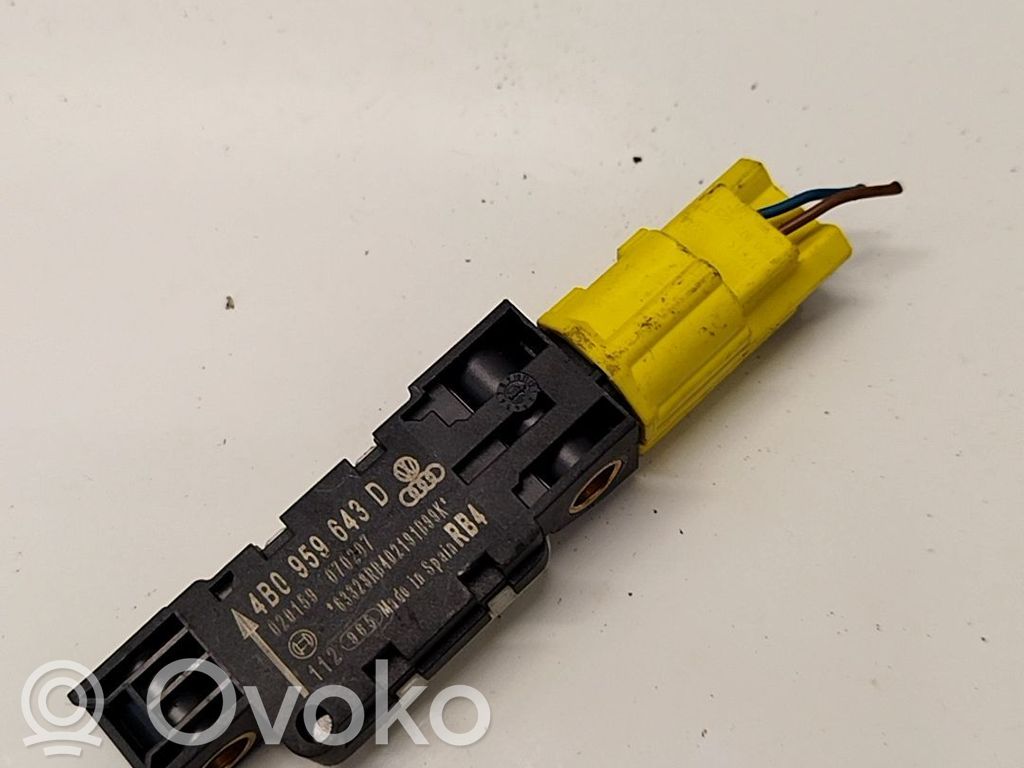 Airbagsensor Crashsensor Drucksensor   4B0959643D,4B0959643D,4B0959643D