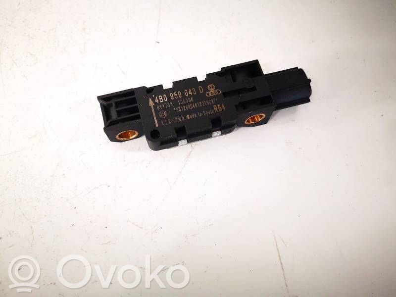Audi A3 S3 8P Sensore d’urto/d'impatto apertura airbag 
