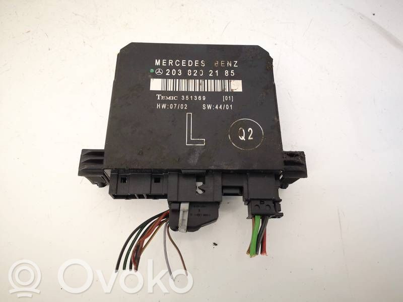 Mercedes-Benz C W203 Centralina/modulo portiere 