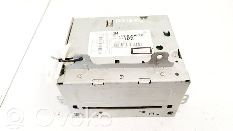 Opel Insignia A Unità principale autoradio/CD/DVD/GPS 