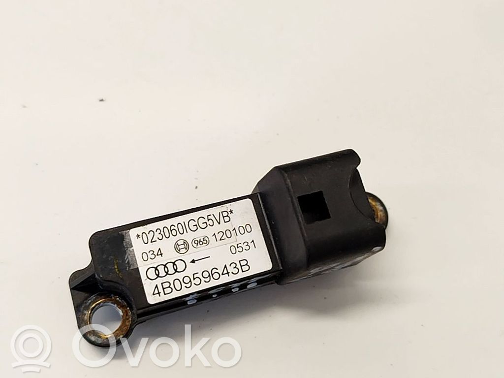 Sensor impacto/accidente para activar Airbag   4B0959643B,4B0959643B,4B0959643B