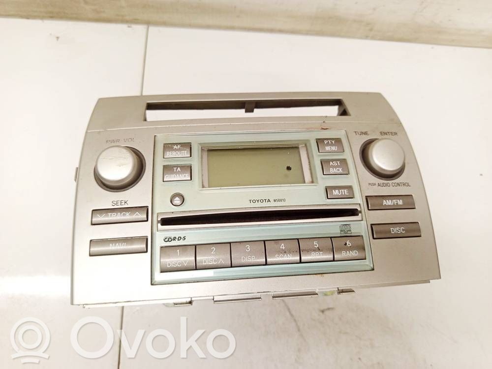 Toyota Corolla Verso AR10 Unità principale autoradio/CD/DVD/GPS