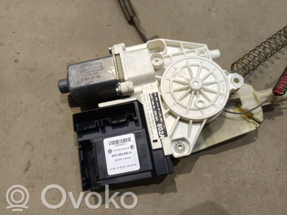 Audi A3 S3 8P Motorino alzacristalli della portiera anteriore 