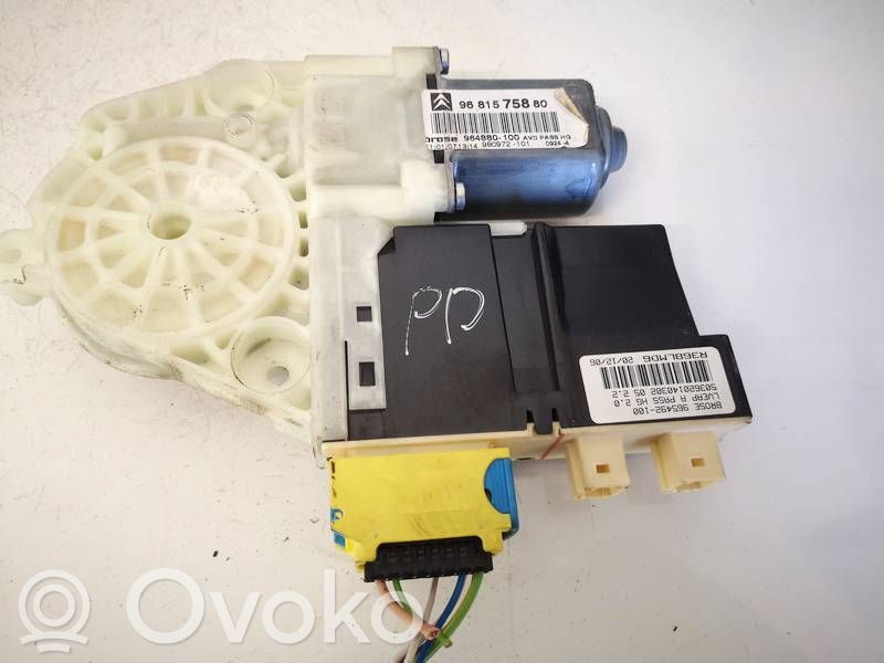 Citroen C4 I Silnik regulatora szyby drzwi przednich 
