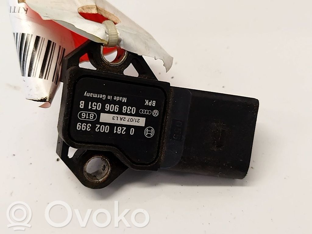 Volkswagen Polo IV 9N3 Capteur de pression d'air
