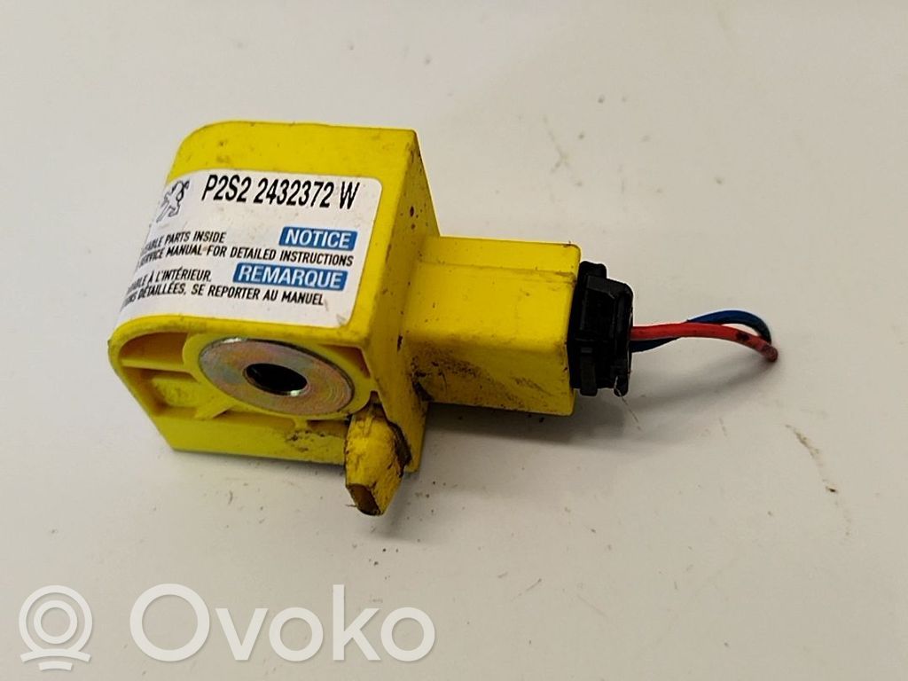 Peugeot 307 Airbagsensor Crashsensor Drucksensor 