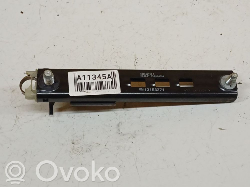 Opel Corsa D Riel de ajuste del cinturón de seguridad 