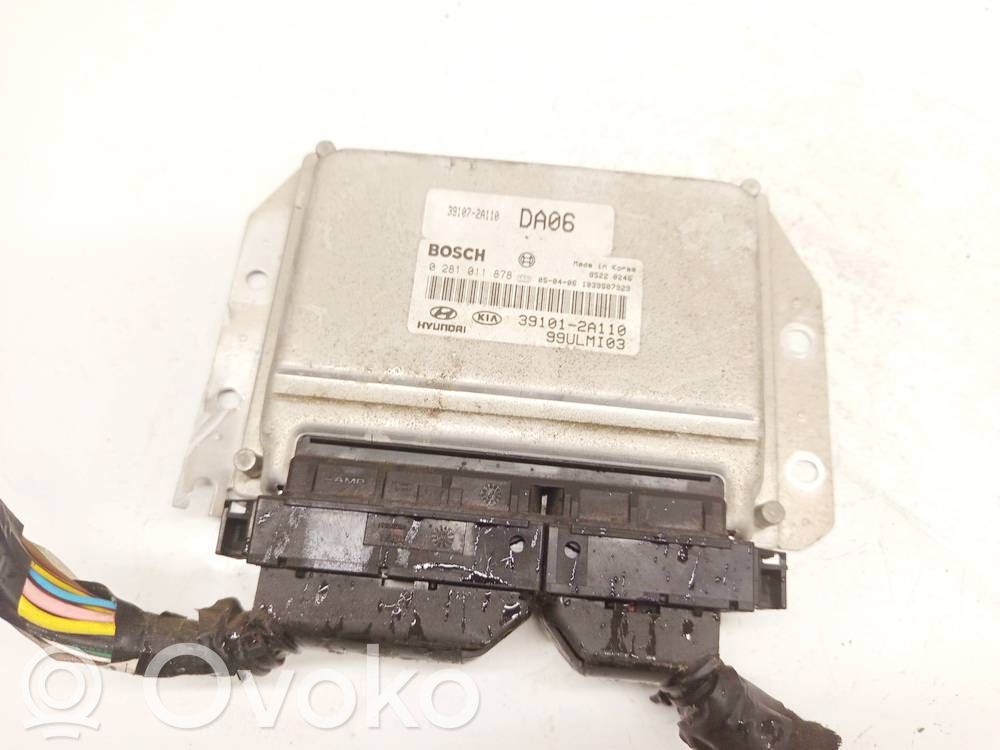 Engine control unit/module   0281011878,0281011878,391012A110,391072A110