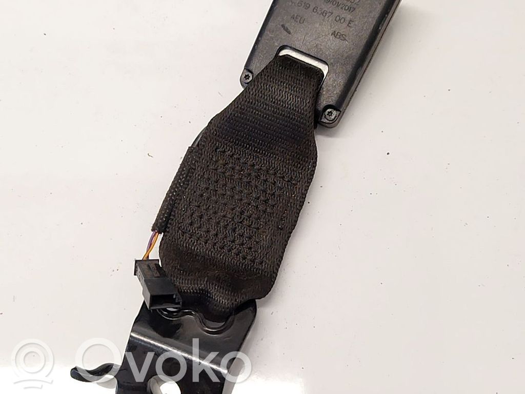 BMW 1 F20 F21 Bridă fixare centură de siguranță spate 