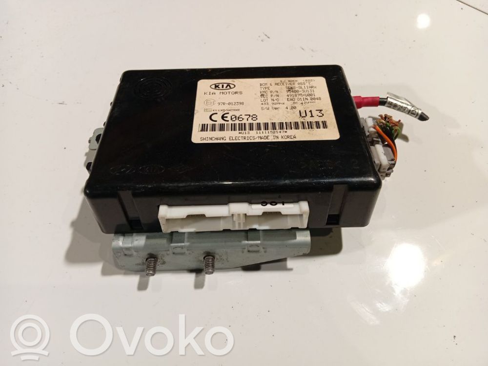 KIA Sportage Inne komputery / moduły / sterowniki 
