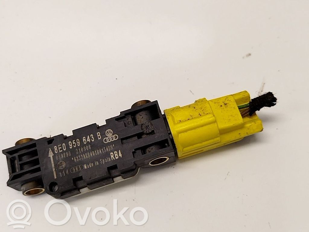 Sensor impacto/accidente para activar Airbag   8E0959643B,8E0959643B,8E0959643B