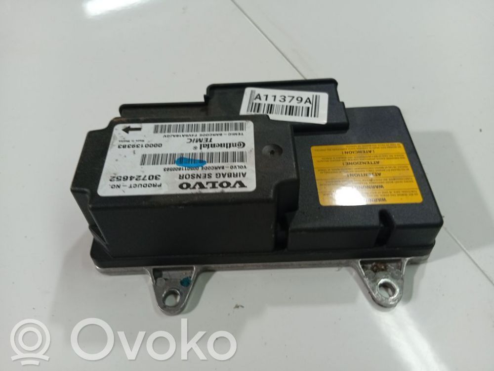 Sterownik / Moduł Airbag   30724652,00001393B3,005011600593,30724652,F4V5A16AJGV