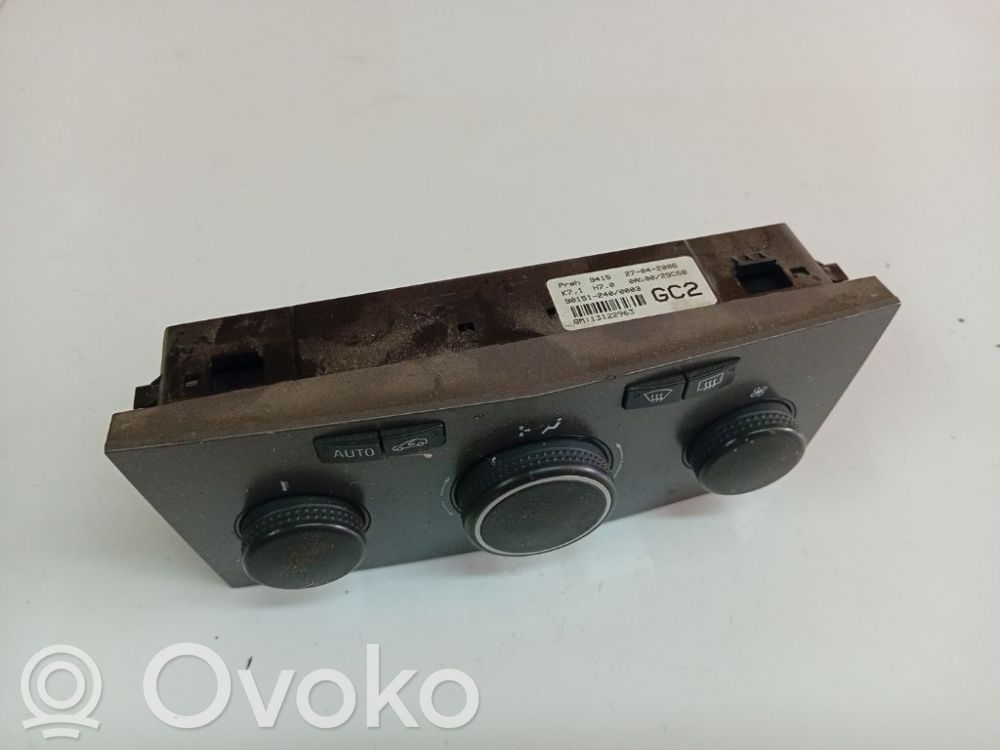 Opel Astra H Unitate control climatizare 