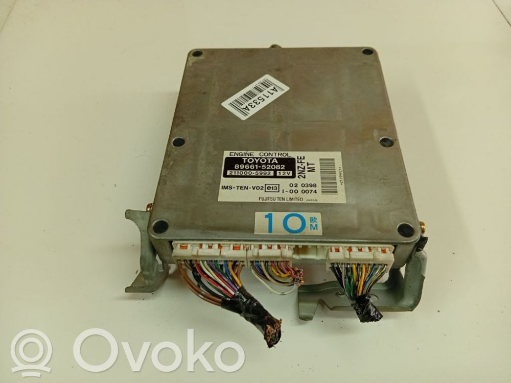 Toyota Yaris Moottorin ohjainlaite/moduuli 