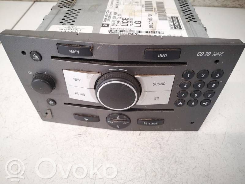 Opel Zafira B Unitate principală radio/CD/DVD/GPS 