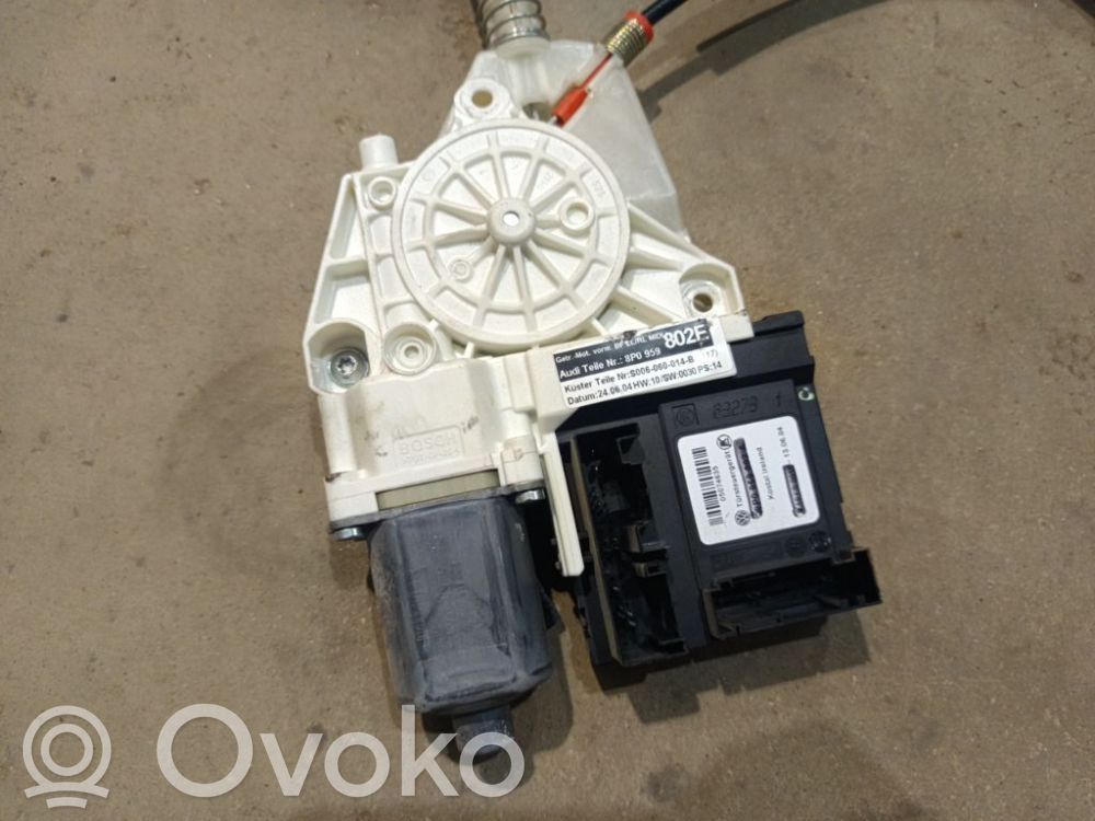 Audi A3 S3 8P Motorino alzacristalli della portiera anteriore 