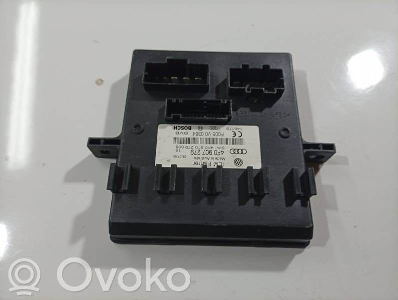 Audi A6 S6 C6 4F Modulo comfort/convenienza