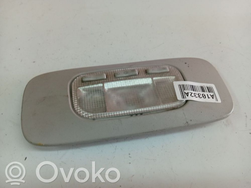 Peugeot 807 Éclairage lumière plafonnier avant 