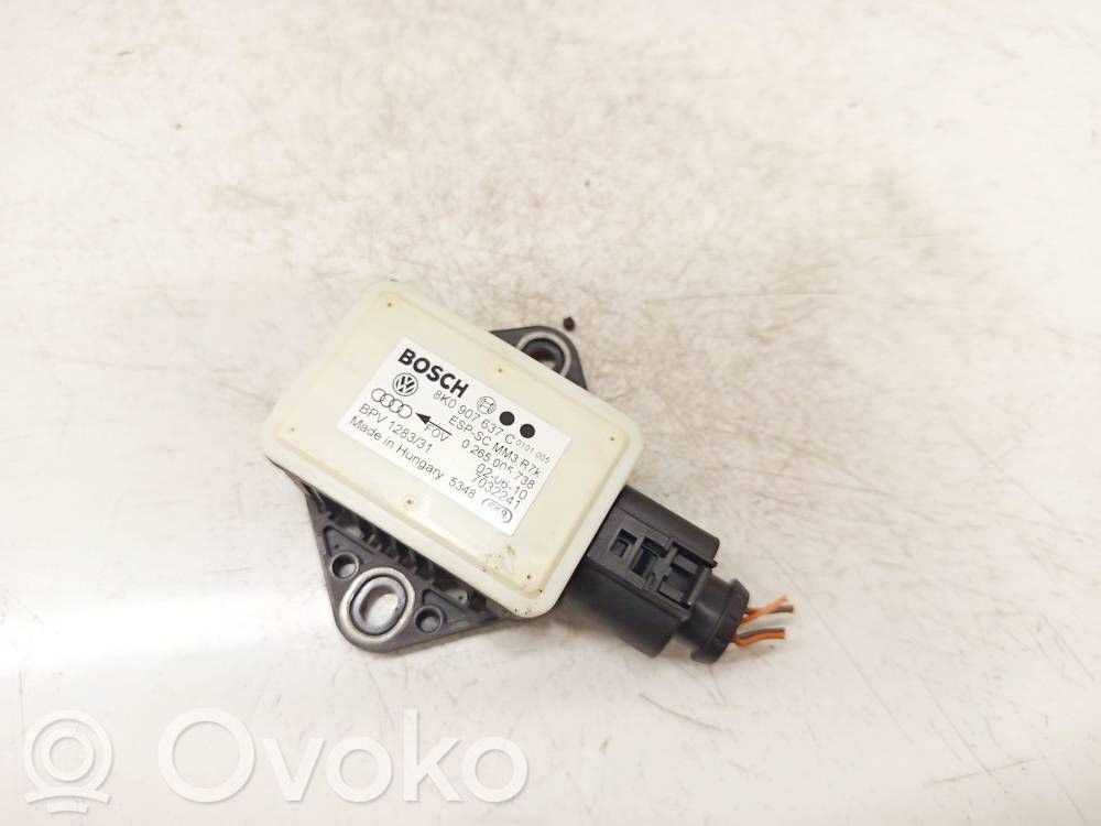 Audi A4 S4 B8 8K Sensore di imbardata accelerazione ESP