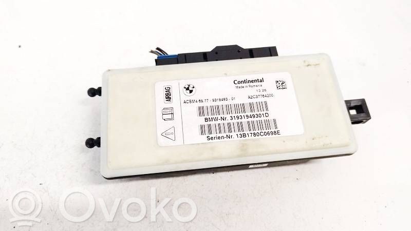 BMW 5 F10 F11 Sterownik / Moduł Airbag