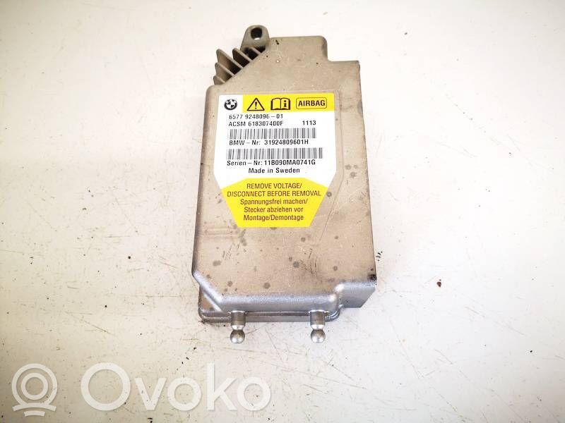 BMW 5 F10 F11 Unitate/modul de comandă airbaguri 
