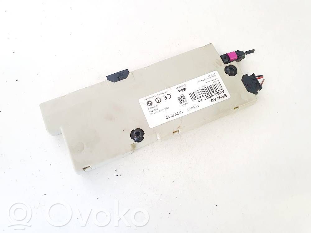 BMW 5 GT F07 Antenas vadības bloks 