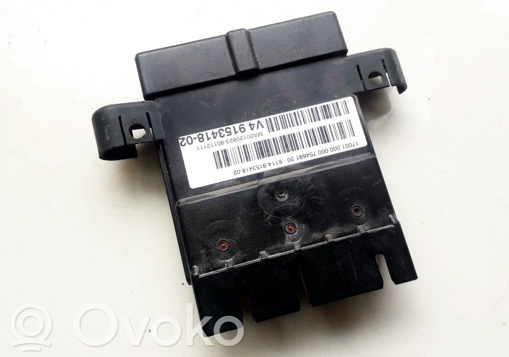 BMW 5 F10 F11 Relais de ventilateur de liquide de refroidissement