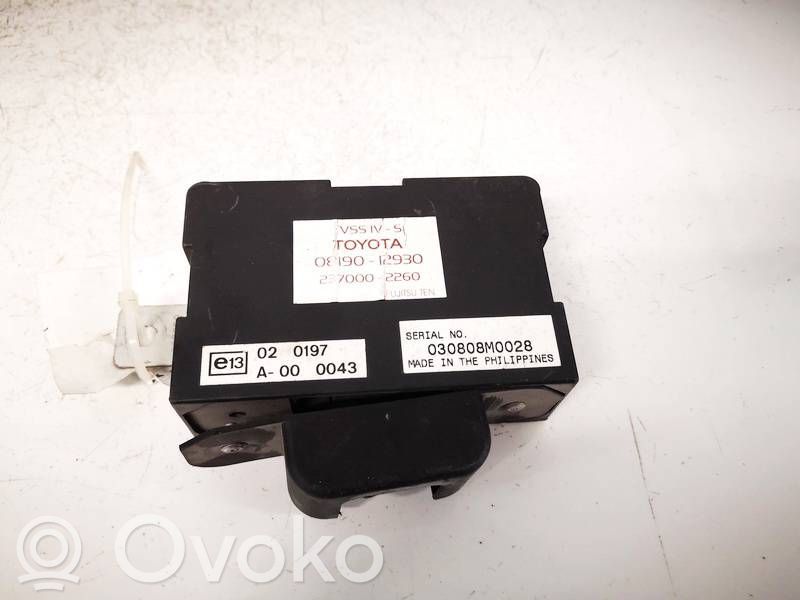 Centralina/modulo allarme   0819012930,0819012930,0819012930,2370002260