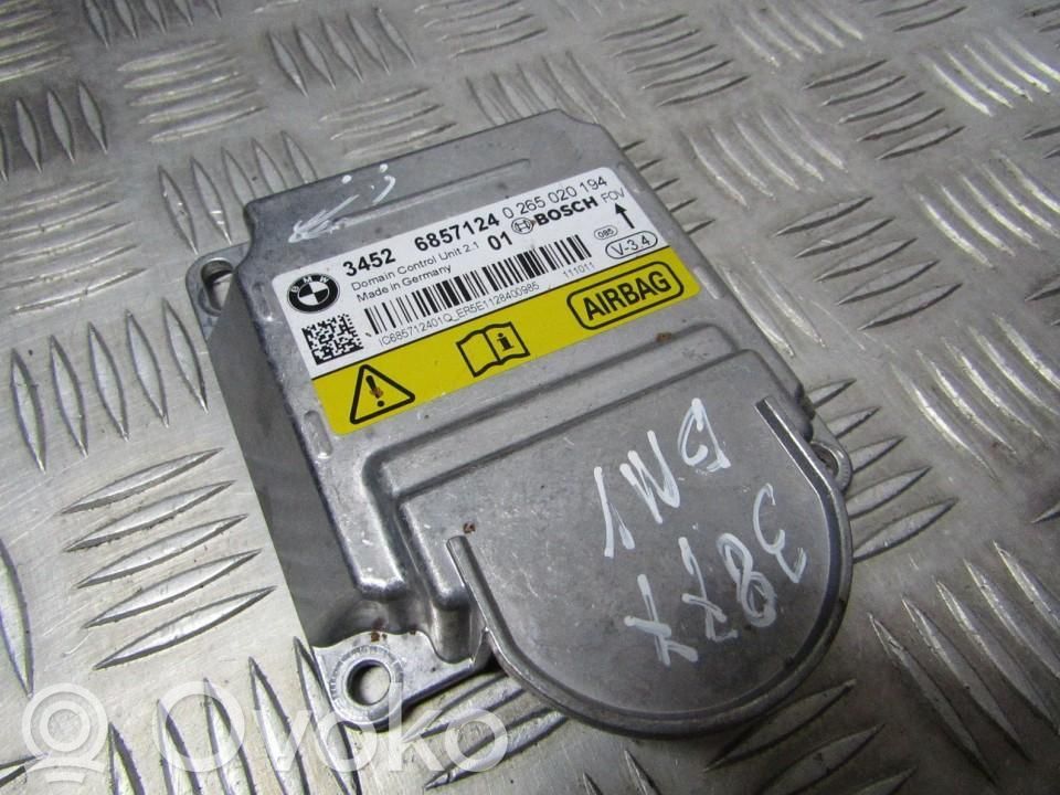 BMW 5 GT F07 Module de contrôle airbag