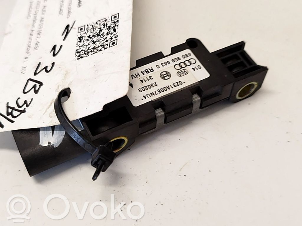 Audi A6 S6 C5 4B Sensore d’urto/d'impatto apertura airbag