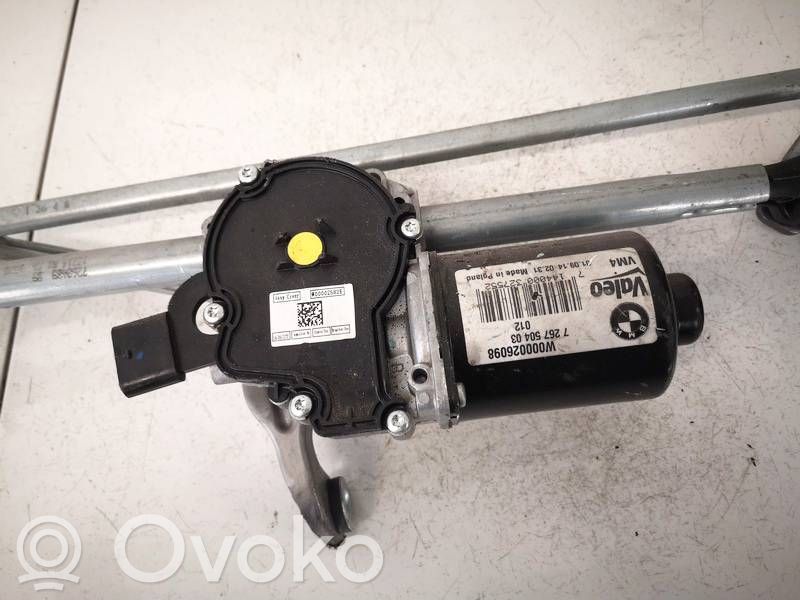 BMW 3 F30 F35 F31 Moteur d'essuie-glace
