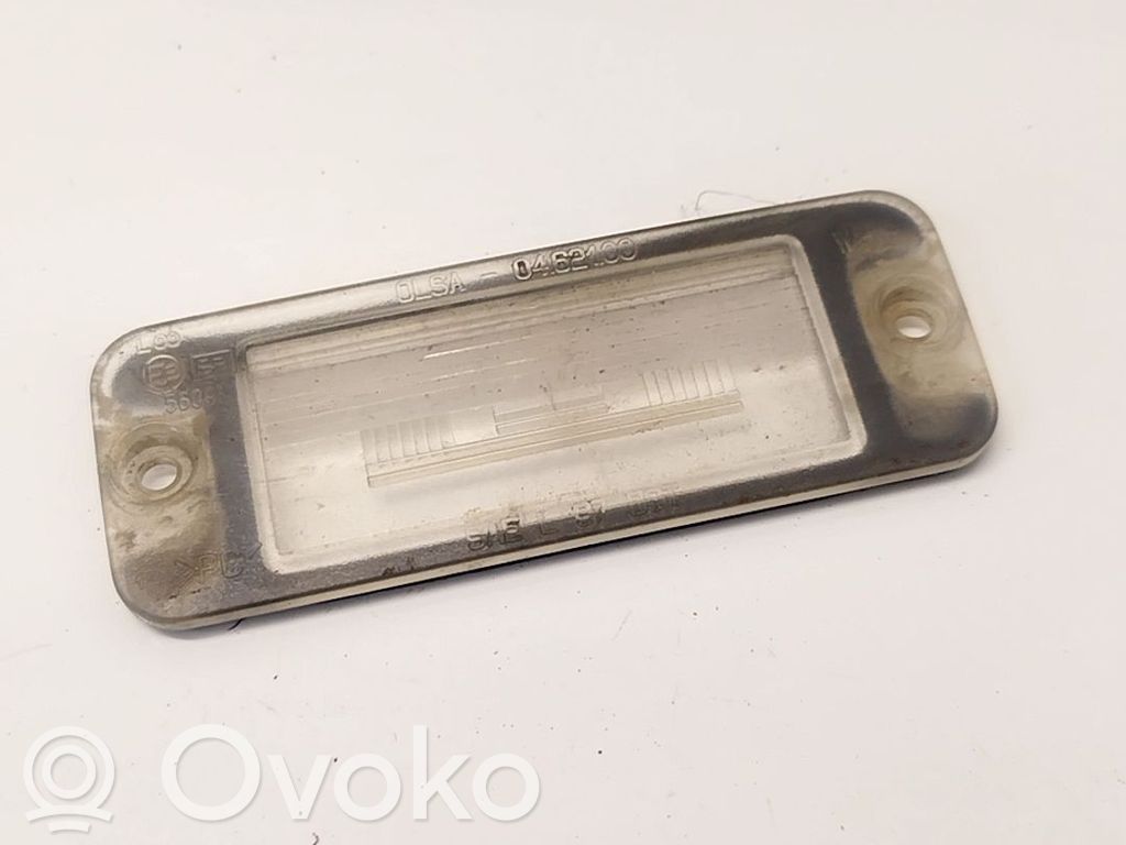 Saab 9-3 Ver1 Éclairage de plaque d'immatriculation