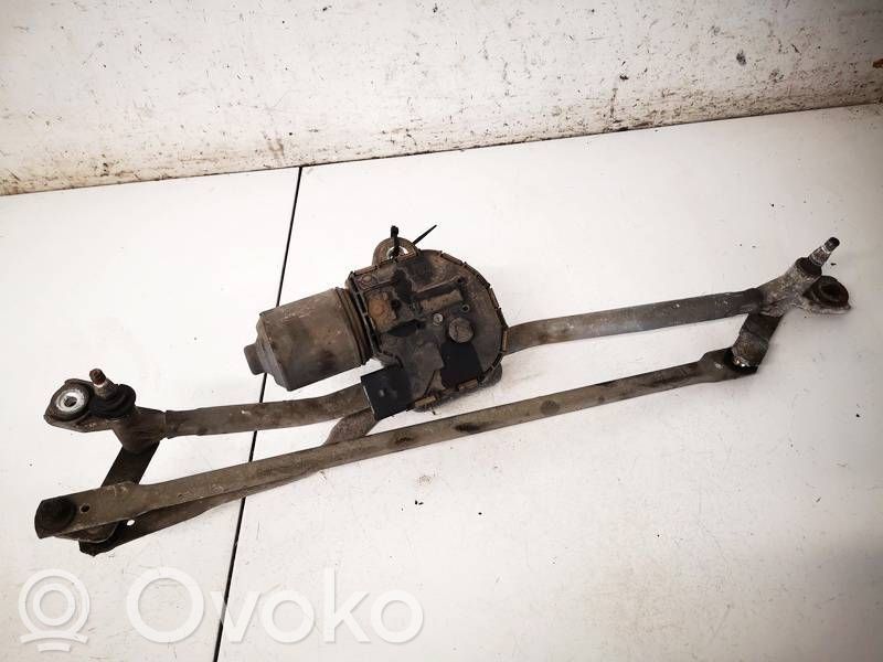 Audi A6 S6 C6 4F Wischergestänge Wischermotor vorne 