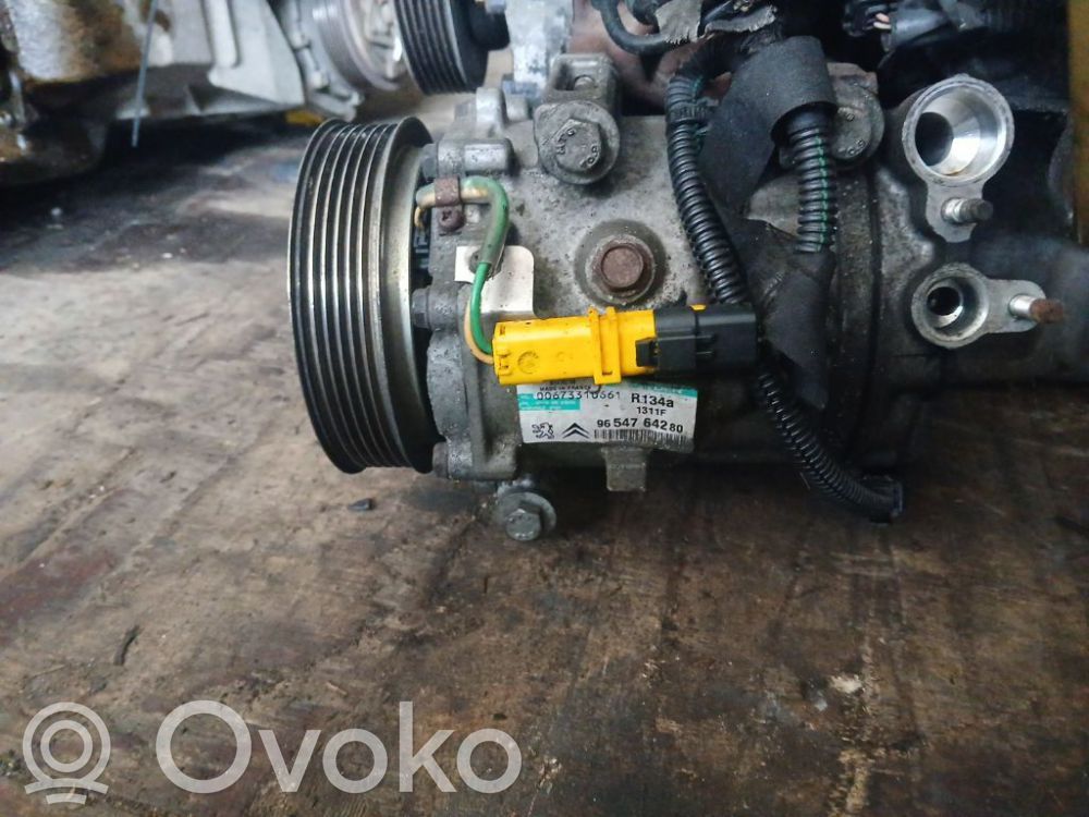 Peugeot 407 Compressore aria condizionata (A/C) (pompa)