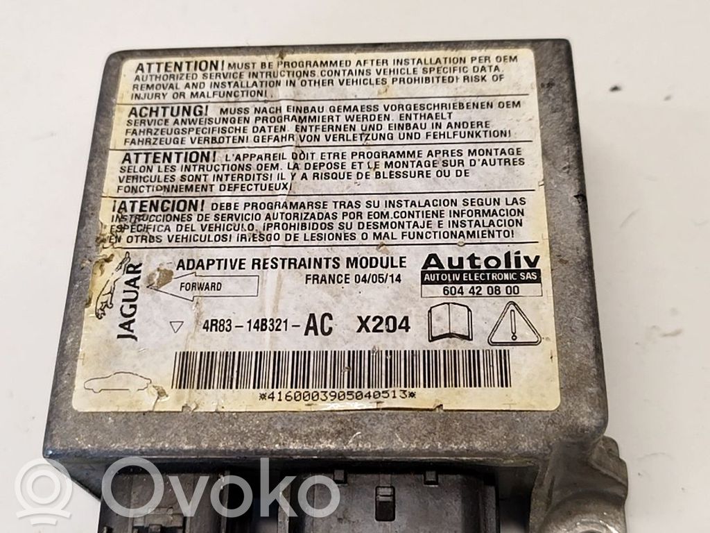 Unitate/modul de comandă airbaguri   4R8314B321AC,4R8314B321AC,4R8314B321AC,604420800