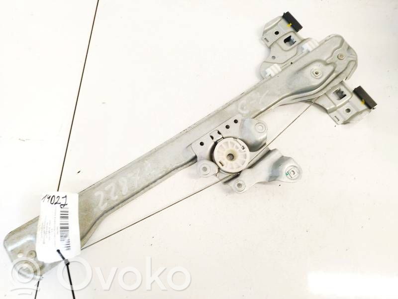 Regulador con motor de la ventanilla de la puerta corredera