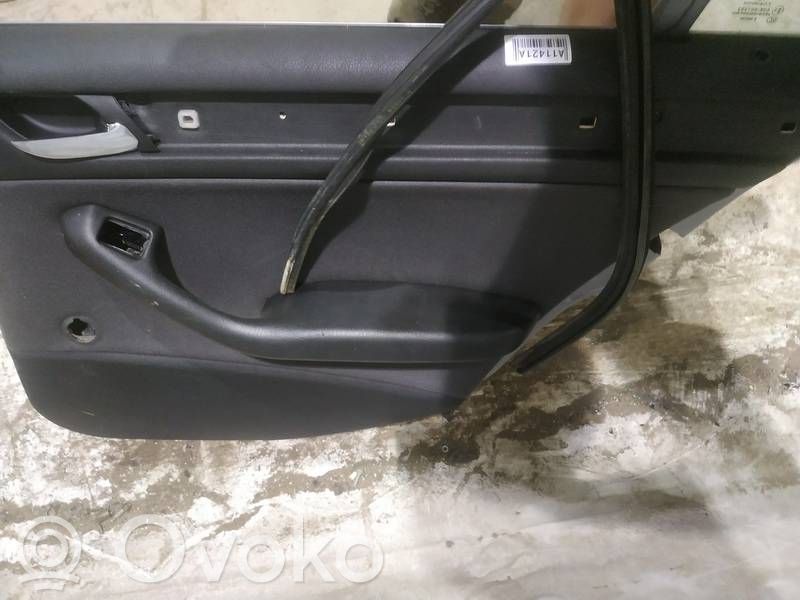 BMW 3 E46 Garniture panneau de porte arrière