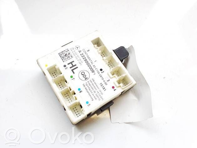 Mercedes-Benz C W205 Centralina/modulo portiere